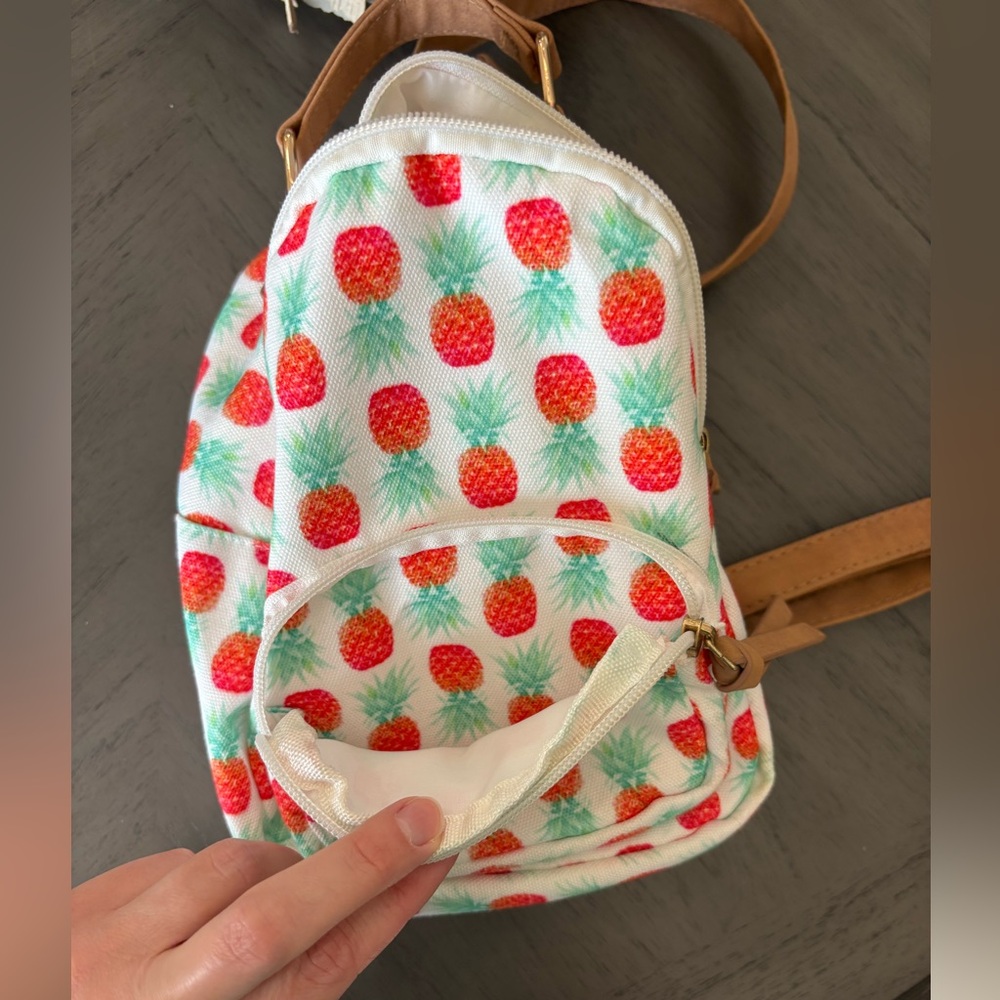 Pink Pineapple Mini Backpack - image 4